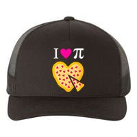 I Love Pi ValentineS Pizza Heart Math Teacher Gift Yupoong Adult 5-Panel Trucker Hat