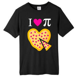 I Love Pi ValentineS Pizza Heart Math Teacher Gift Tall Fusion ChromaSoft Performance T-Shirt