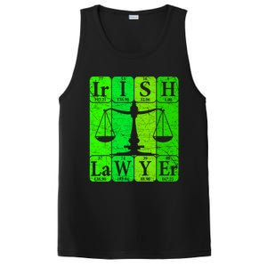 Irish Lawyer Periodic Table Elets Nerd Attorney Gift PosiCharge Competitor Tank