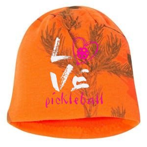 I Love Pickleball Funny Pickle Ball Tee For Player Kati - Camo Knit Beanie