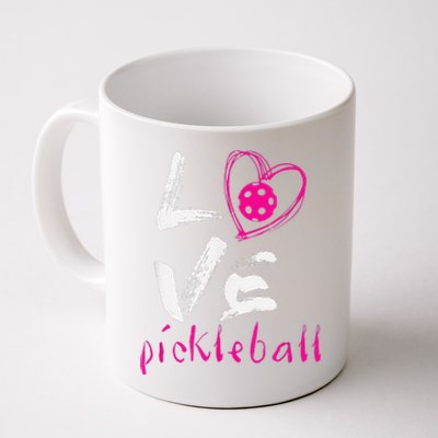 I Love Pickleball Funny Pickle Ball Tee For Player Coffee Mug