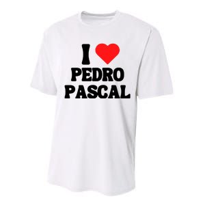 I Love Pedro Pascal Best Dad Ever Performance Sprint T-Shirt