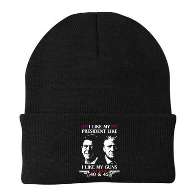 I Like President Like I Like My Guns 40 & 45 Beanie