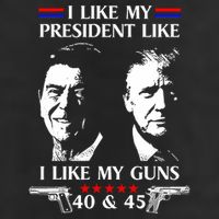 I Like President Like I Like My Guns 40 & 45 Golf Towel