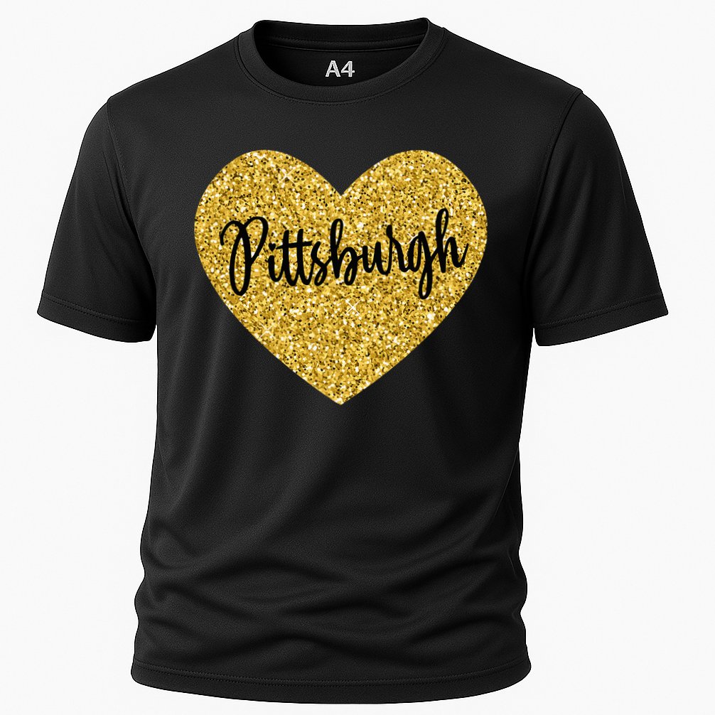 I Love Pittsburgh Pennsylvania USA Cooling Performance Crew T-Shirt