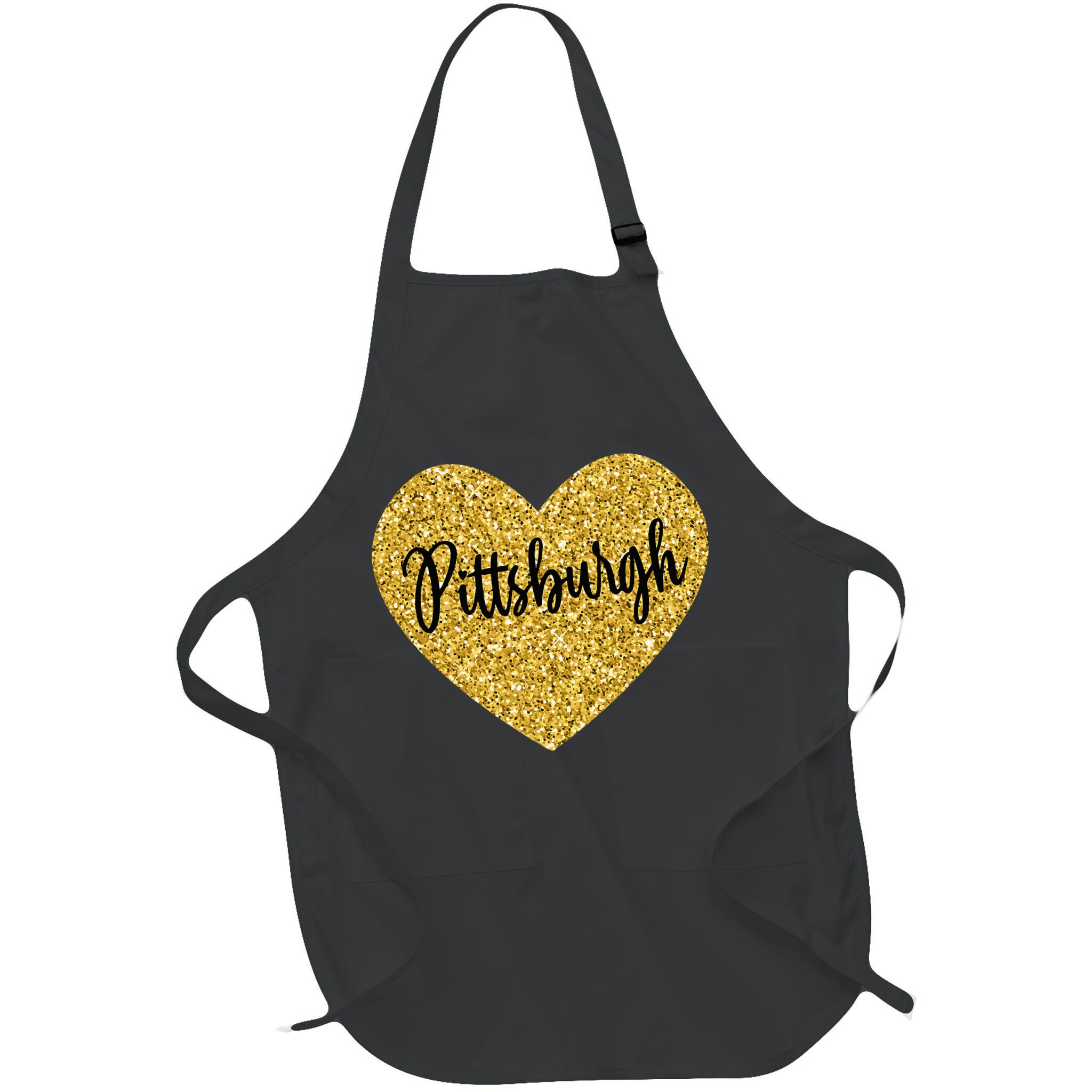 I Love Pittsburgh Pennsylvania USA Apron