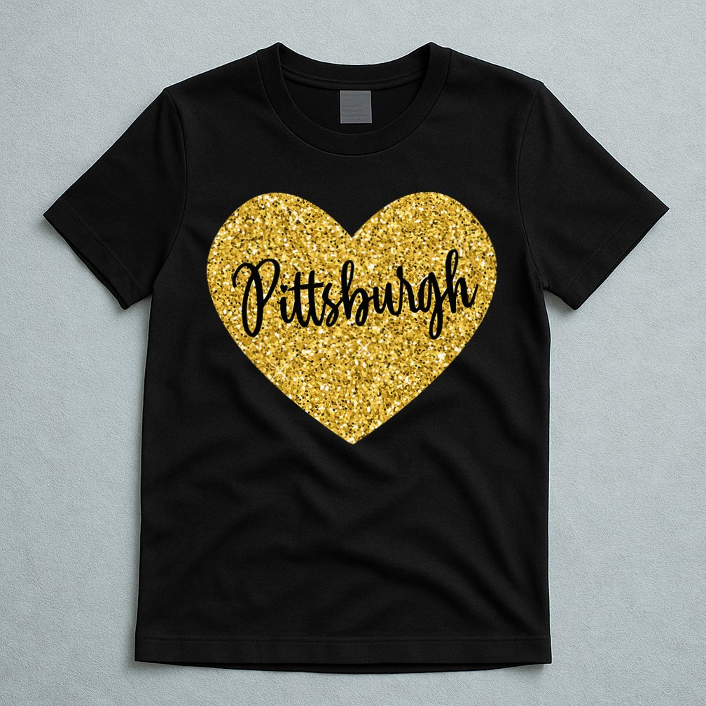 I Love Pittsburgh Pennsylvania USA T-Shirt