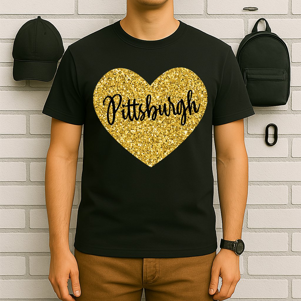 I Love Pittsburgh Pennsylvania USA T-Shirt