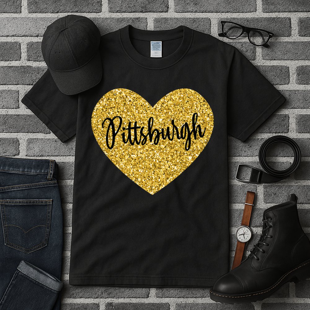 I Love Pittsburgh Pennsylvania USA Tall T-Shirt