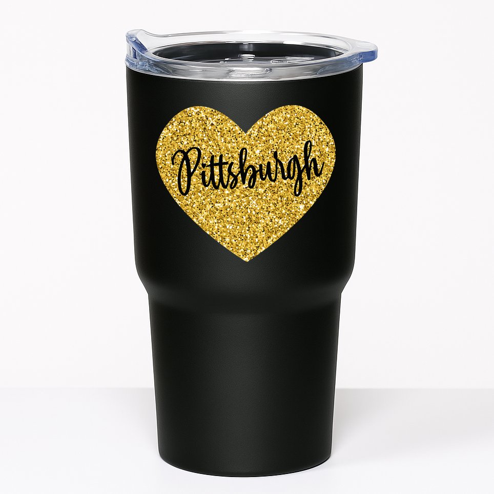 I Love Pittsburgh Pennsylvania USA Tumbler