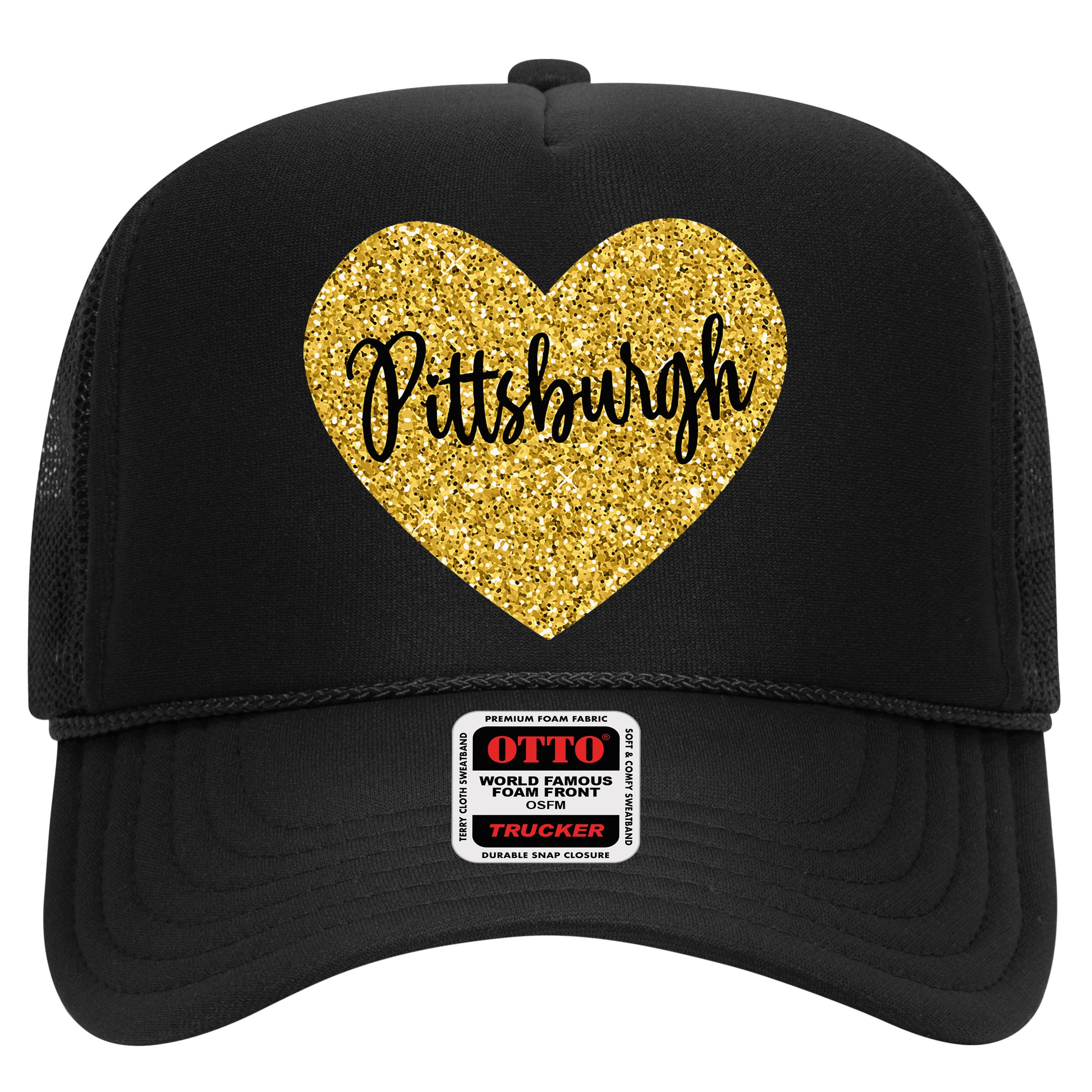 I Love Pittsburgh Pennsylvania USA Hat