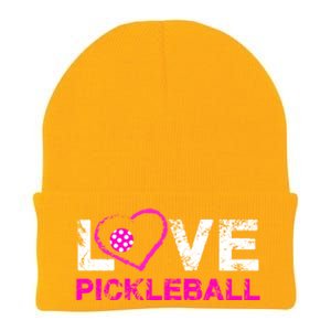 I Love Pickleball Great Gift 'S Pickleball Gift Knit Cap Winter Beanie