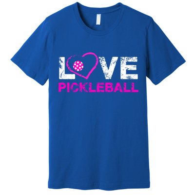 I Love Pickleball Great Gift 'S Pickleball Gift Premium T-Shirt