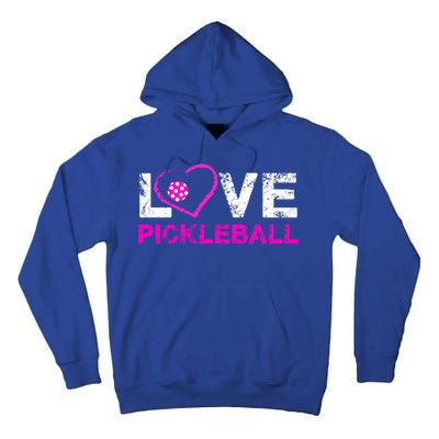 I Love Pickleball Great Gift 'S Pickleball Gift Tall Hoodie