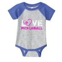 I Love Pickleball Great Gift 'S Pickleball Gift Infant Baby Jersey Bodysuit