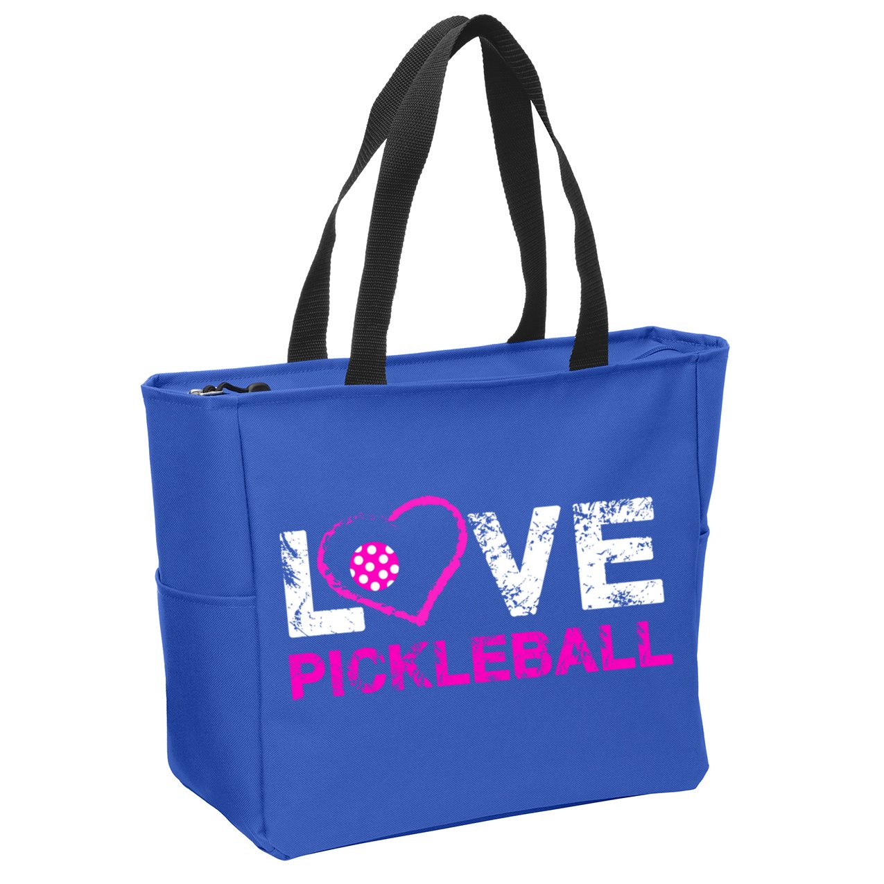 I Love Pickleball Great Gift 'S Pickleball Gift Zip Tote Bag