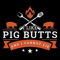 I Like Pig Butts And I Can Not Lie 7-Panel Snapback Hat