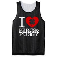 I Love Percs & Pussy Mesh Reversible Basketball Jersey Tank