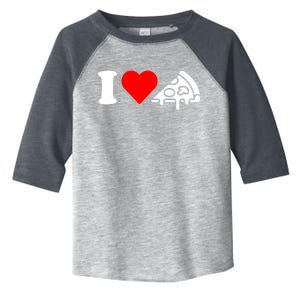 I Love Pizza Red Heart Valentines Day Funny Pizza Lover Food Great Gift Toddler Fine Jersey T-Shirt