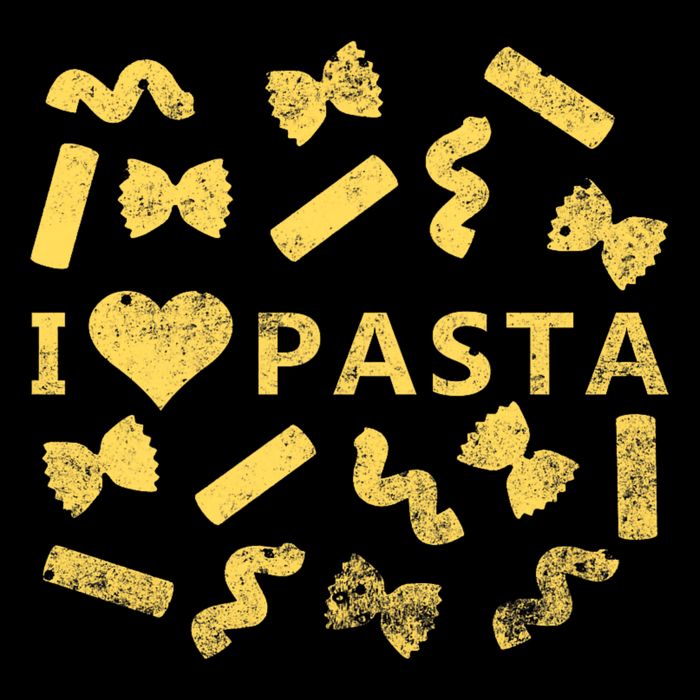 I Love Pasta Shirt Italian Spaghetti Pastafarians Gift Cooling Performance Crew T-Shirt