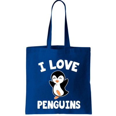 I Love Penguins Gift Cute Penguin Gift Bag