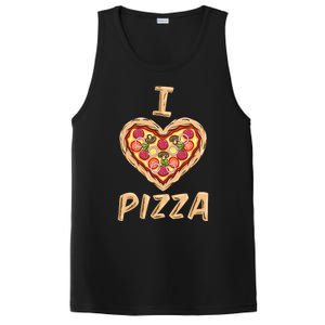 I Love Pizza for Pizza Lover PosiCharge Competitor Tank