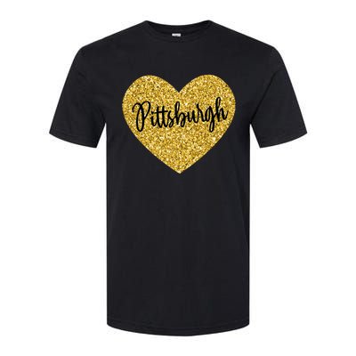 I Love Pittsburgh Pennsylvania USA Softstyle CVC T-Shirt