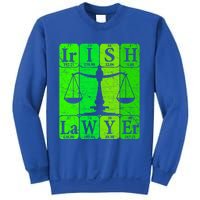 Irish Lawyer Periodic Table Elets Nerd Attorney Gift Sweatshirt