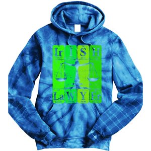 Irish Lawyer Periodic Table Elets Nerd Attorney Gift Tie Dye Hoodie