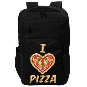 I Love Pizza For Pizza Lover Impact Tech Backpack