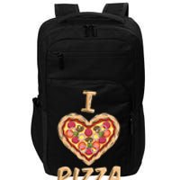 I Love Pizza For Pizza Lover Impact Tech Backpack