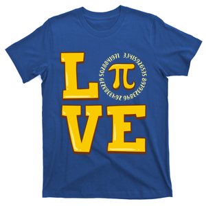 I Love Pi Happy Pi Day Geeky Math Celebration Gift T-Shirt