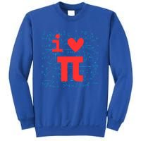 I Love Pi For Math Teacher School Happy Pi Day Math Lover Cool Gift Sweatshirt