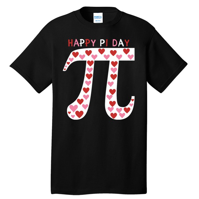 I Love Pi Day Funny Mathematics Funny Pi Day Teacher Costume Tall T-Shirt