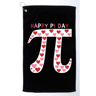 I Love Pi Day Funny Mathematics Funny Pi Day Teacher Costume Platinum Collection Golf Towel