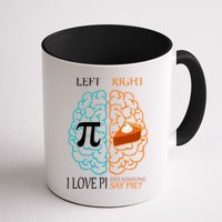I Love Pie Funny Brain Mug
