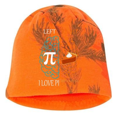 I Love Pie Funny Brain Kati - Camo Knit Beanie