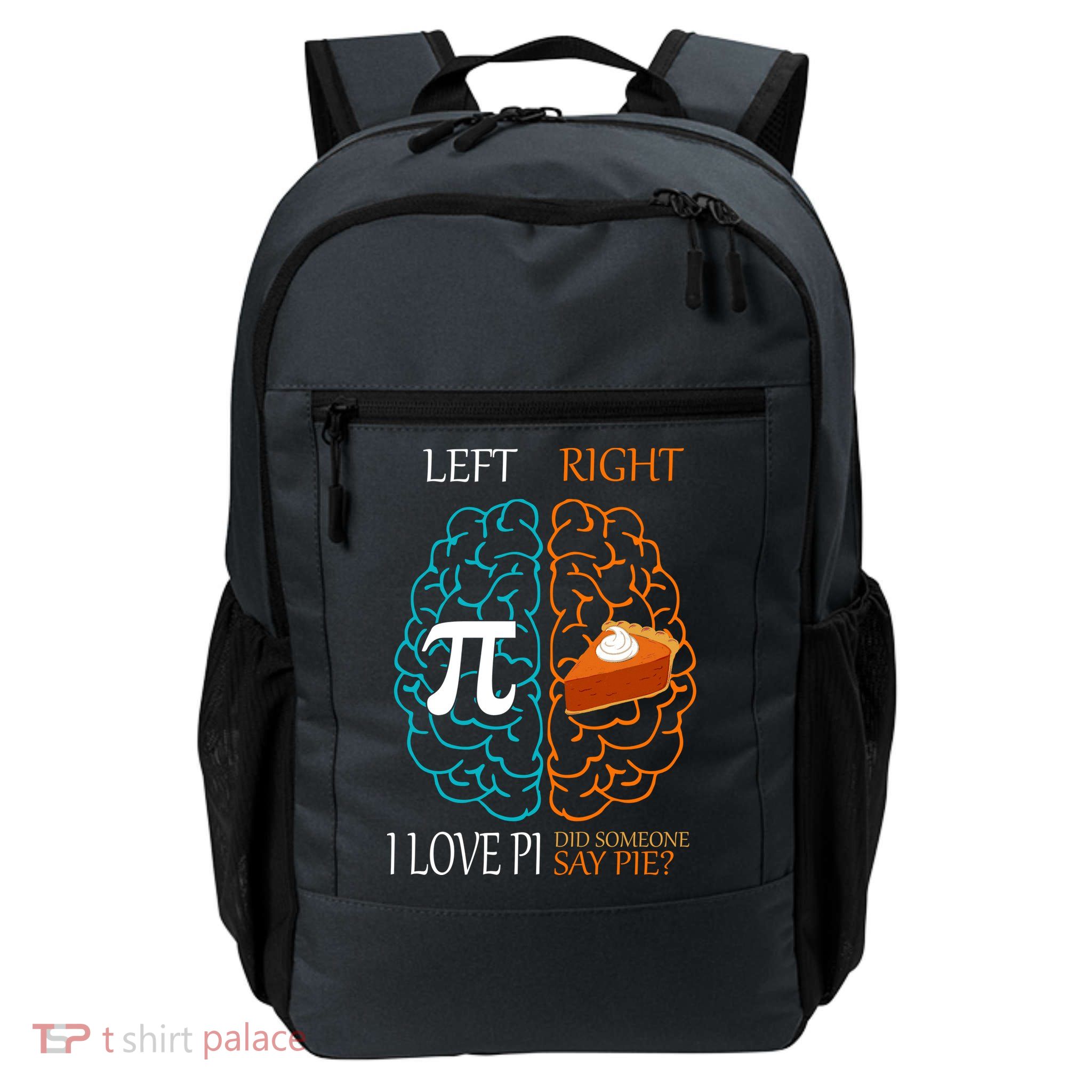 I Love Pie Funny Brain Daily Commute Backpack