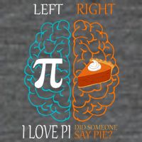 I Love Pie Funny Brain 7-Panel Snapback Hat