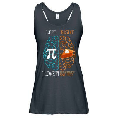 I Love Pie Funny Brain Ladies Essential Flowy Tank