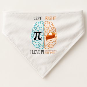 I Love Pie Funny Brain USA-Made Doggie Bandana