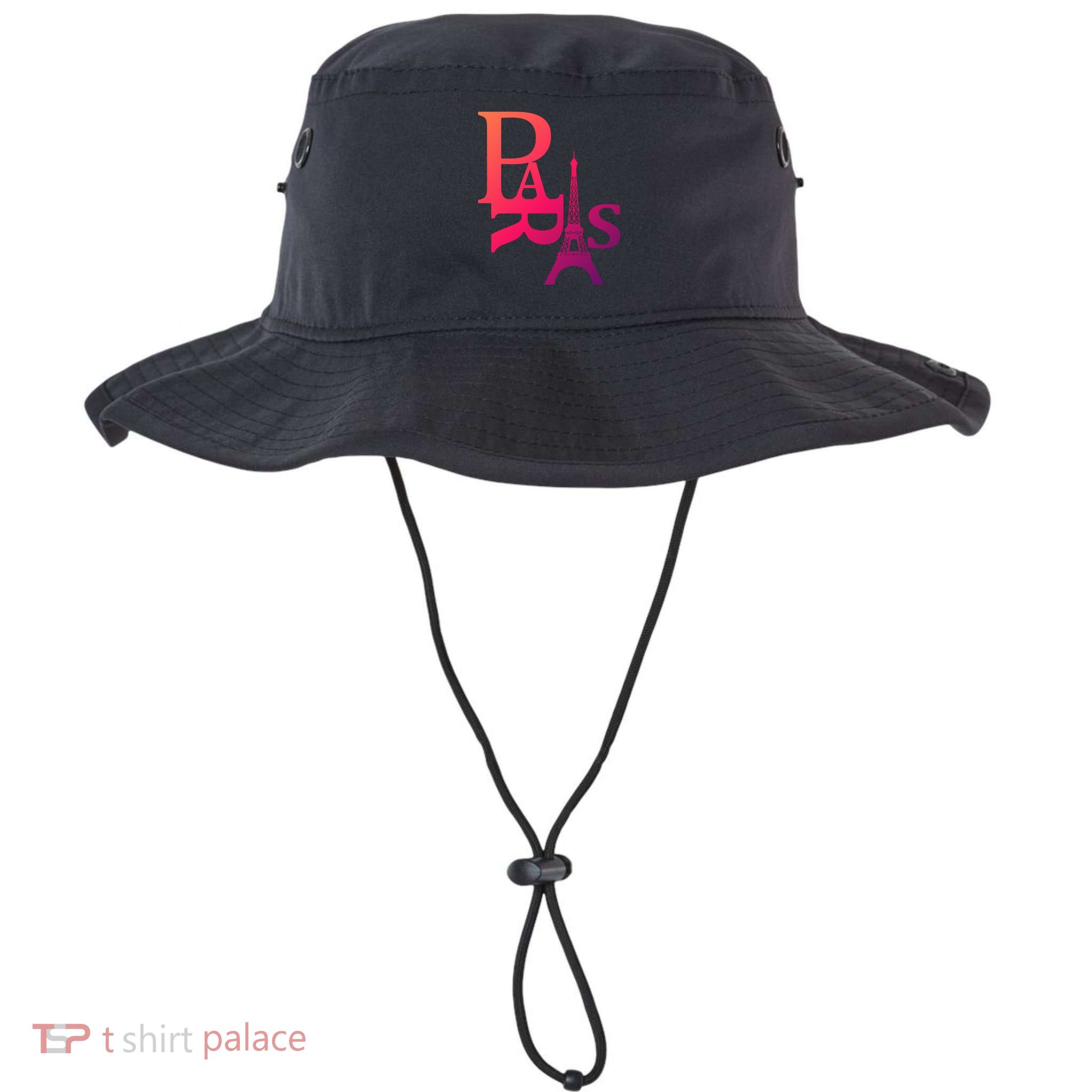 I Love Paris Eiffel Tower France Meaningful Gift Bucket Hat