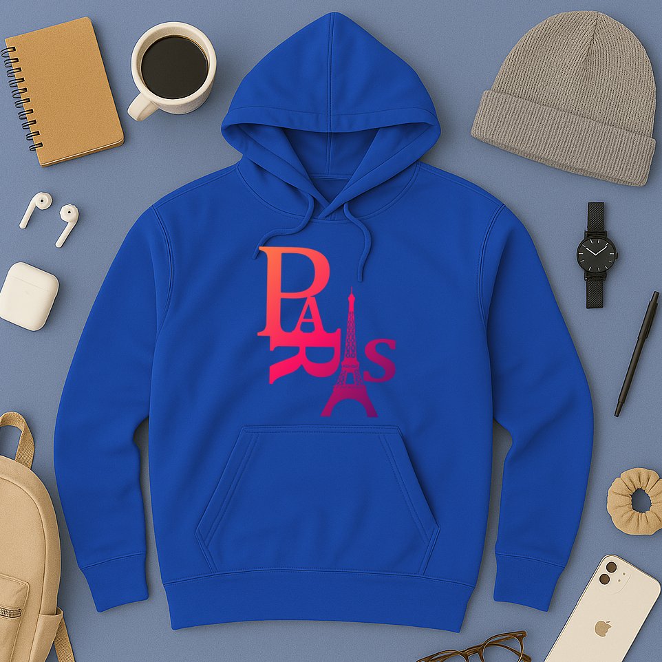I Love Paris Eiffel Tower France Meaningful Gift Hoodie