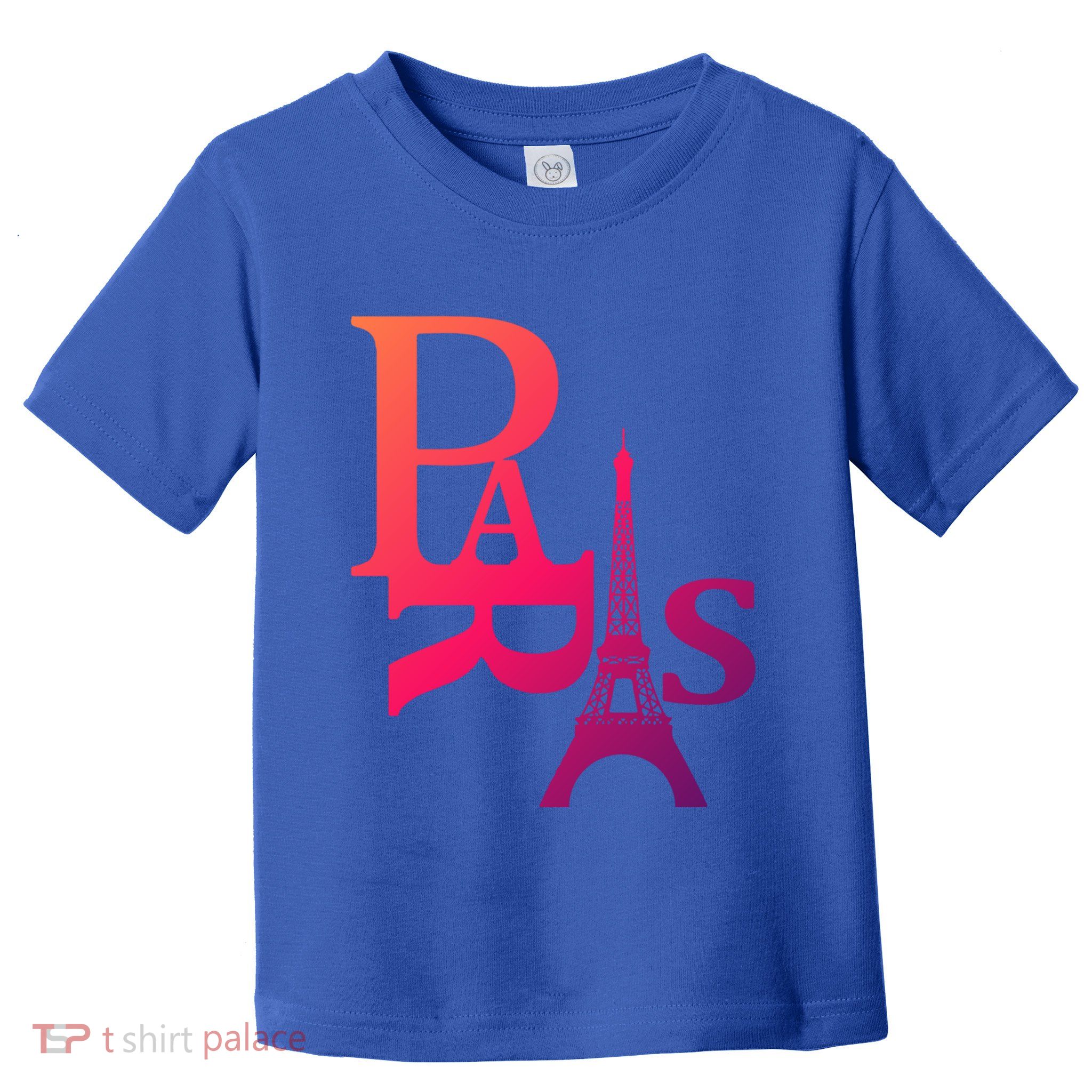 I Love Paris Eiffel Tower France Meaningful Gift Toddler T-Shirt
