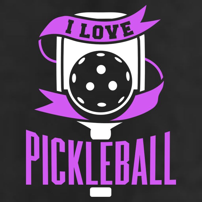 I Love Pickleball Cool Comfort Performance Bucket Hat