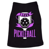 I Love Pickleball Doggie Tank