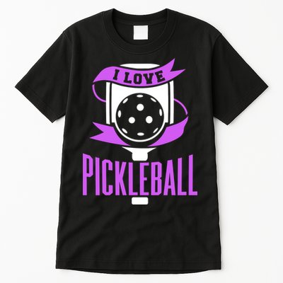 I Love Pickleball Tall T-Shirt