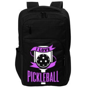 I Love Pickleball Impact Tech Backpack