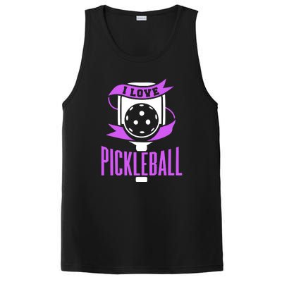 I Love Pickleball PosiCharge Competitor Tank