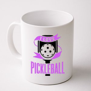 I Love Pickleball Coffee Mug